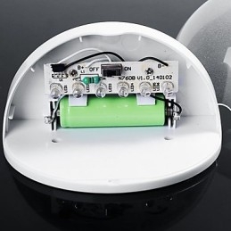 Zonne-energie lamp buiten tuinverlichting automatische sensor geactiveerde zonne-energie lamp (wit)