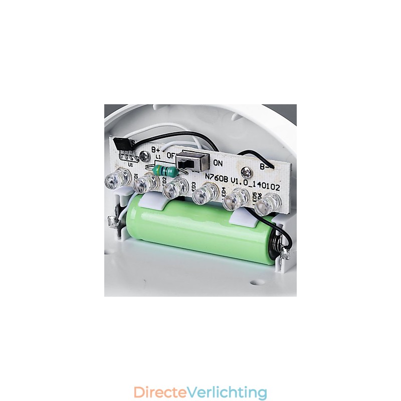 Zonne-energie lamp buiten tuinverlichting automatische sensor geactiveerde zonne-energie lamp (wit)