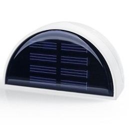 Zonne-energie lamp buiten tuinverlichting automatische sensor geactiveerde zonne-energie lamp (wit)