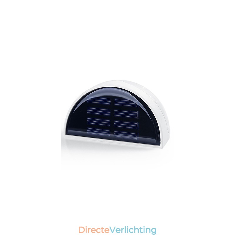 Zonne-energie lamp buiten tuinverlichting automatische sensor geactiveerde zonne-energie lamp (wit)