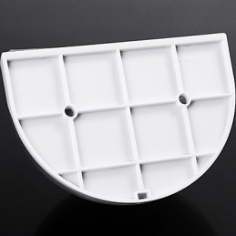 Zonne-energie lamp buiten tuinverlichting automatische sensor geactiveerde zonne-energie lamp (wit)