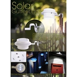 Zonne-daklamp Hek Heklamp Verlichting Gangverlichting Wandlamp Wastafel