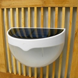 De nieuwe geluid- en lichtgestuurde zonnewandlamp, tuinlamp, heklamp, verlichting voor villa's
