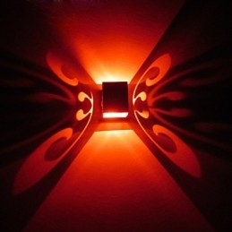 Creatieve vlinderlamp wandlamp licht