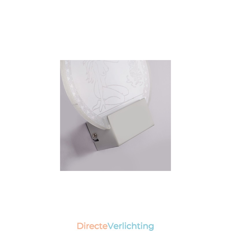 Acryl Wandlamp PVC Lamp Licht Chip Modern Hedendaags Metaal 5W