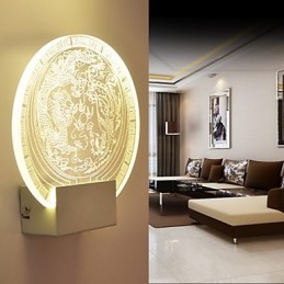 Wandlampen PVC Lamp Licht Modern Hedendaags Metaal