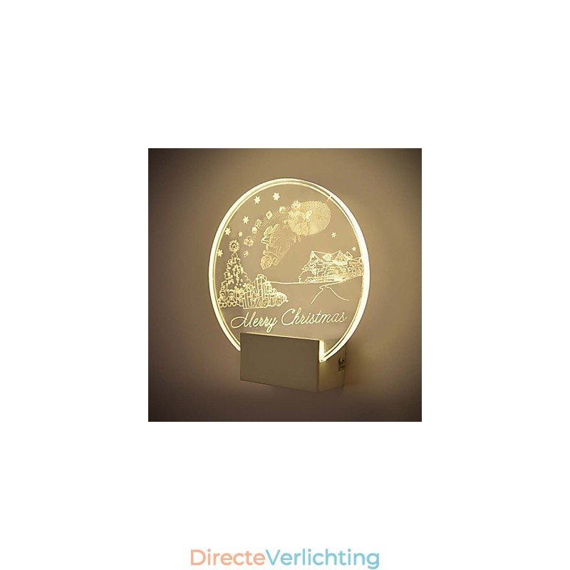 Acryl Wandlamp PVC Lamp Licht Modern Hedendaags Metaal