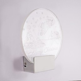 Acryl Wandlamp PVC Lamp Licht Modern Hedendaags Metaal