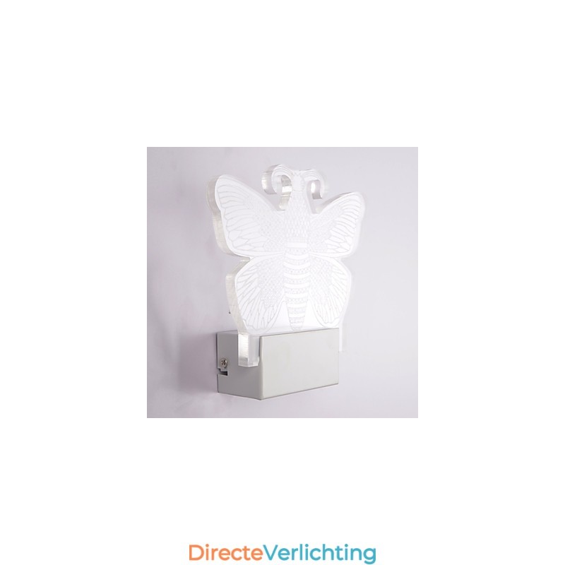 Acryl Wandlamp PVC Lamp Licht Modern Hedendaags Metaal