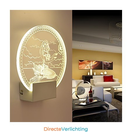 Acryl Wandlamp PVC Lamp Licht Modern Hedendaags Metaal Acryl Wandlamp PVC Lamp Licht Modern Hedendaags Metaal