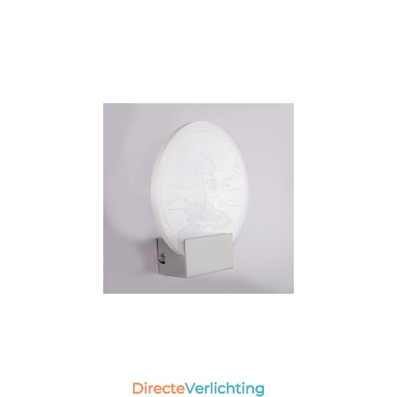 Acryl Wandlamp PVC Lamp Licht Modern Hedendaags Metaal