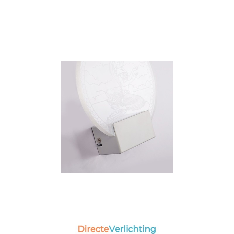 Acryl Wandlamp PVC Lamp Licht Modern Hedendaags Metaal