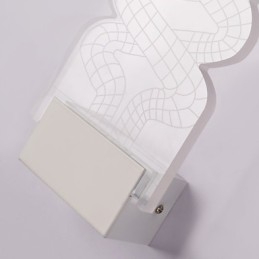 Acryl Wandlamp PVC Lamp Licht Chip Modern Hedendaags Metaal