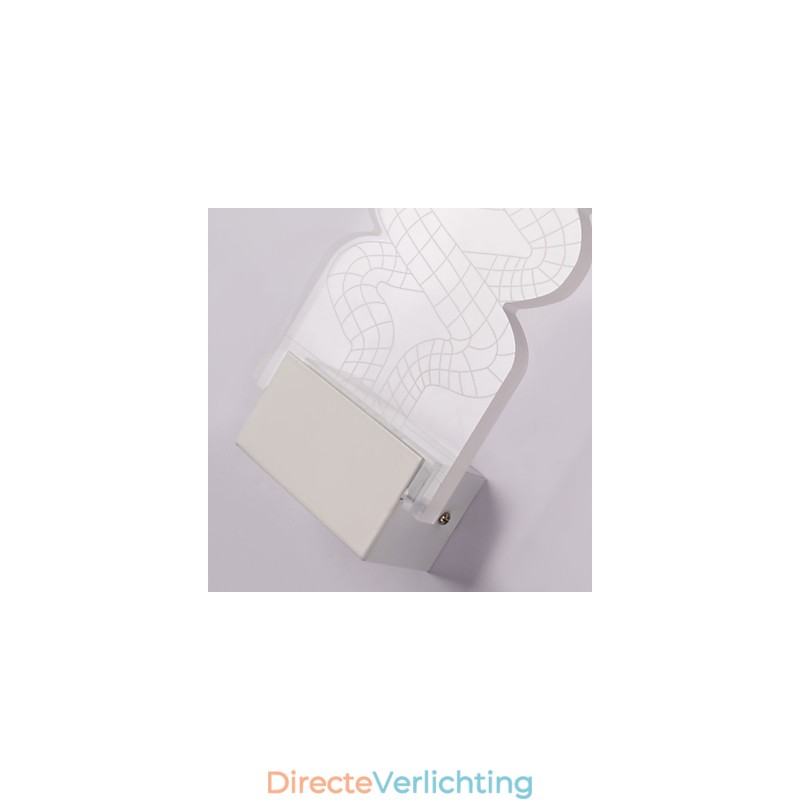 Acryl Wandlamp PVC Lamp Licht Chip Modern Hedendaags Metaal
