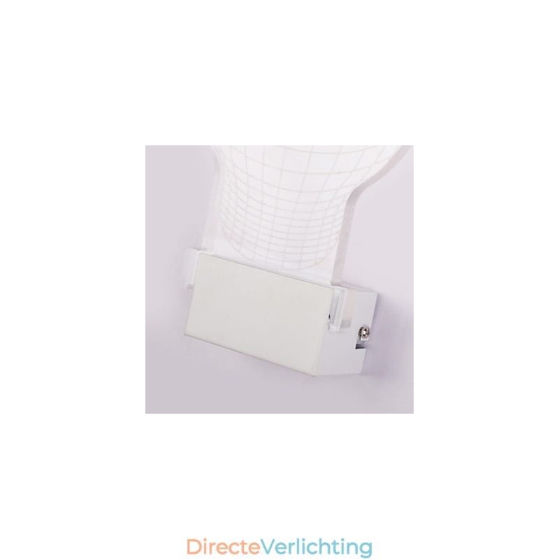 Acryl Wandlamp PVC Lamp Licht Chip Modern Hedendaags Metaal