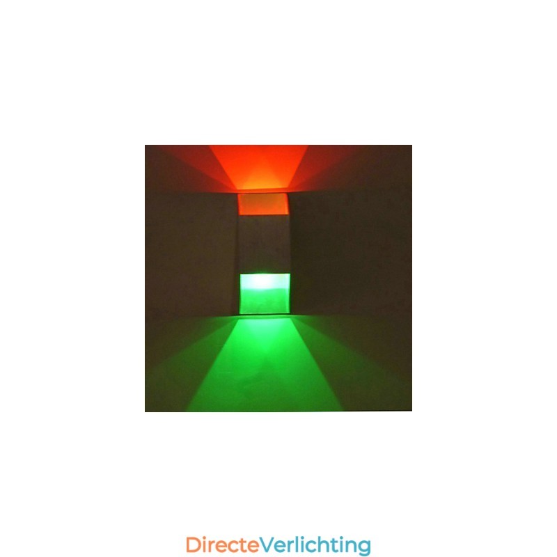 Dubbele trapeziumvormige creatieve barmodel wandlampen moderne hedendaagse metalen