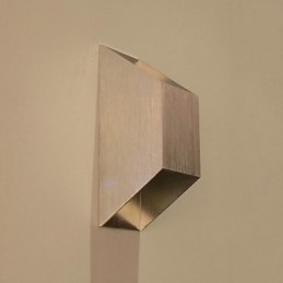 Dubbele trapeziumvormige creatieve barmodel wandlampen moderne hedendaagse metalen