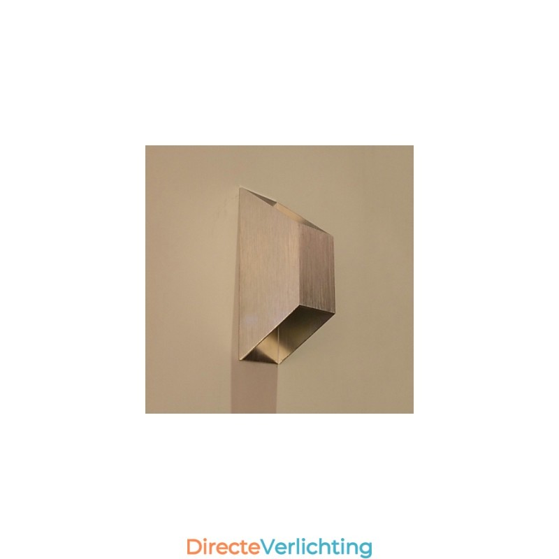 Dubbele trapeziumvormige creatieve barmodel wandlampen moderne hedendaagse metalen