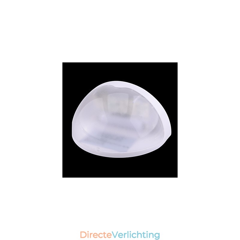 Zonne-energie waterdichte IP55 lamp wit + zwart