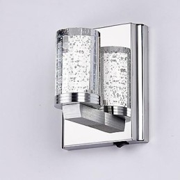 Mini Wandlamp 1Licht Artistieke RVS Stelle Plating