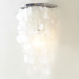 Stijlvolle wandlamp met 1 lichtbron in warm wit