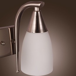 2-lichts wandlamp in witte kap