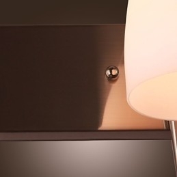 2-lichts wandlamp in witte kap
