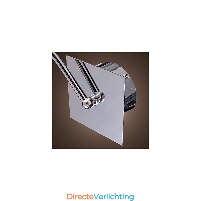 Wandlamp met elegante kristallen druppel