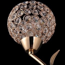 Kristallen wandlampen Leeswandlampen Modern Hedendaags Metaal