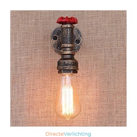 Nostalgia Eenvoudige Waterpijp Decoratieve Kleine Wandlamp Wandlamp Nostalgia Eenvoudige Waterpijp Decoratieve Kleine Wandlamp Wandlamp