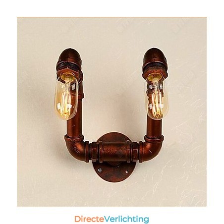 Amerikaanse Bar Xiang Slaapkamer Gangpad Waterpijp Wandlamp Retro Industriële IJzeren Wandlamp Amerikaanse Bar Xiang Slaapkamer Gangpad Waterpijp Wandlamp Retro Industriële IJzeren Wandlamp