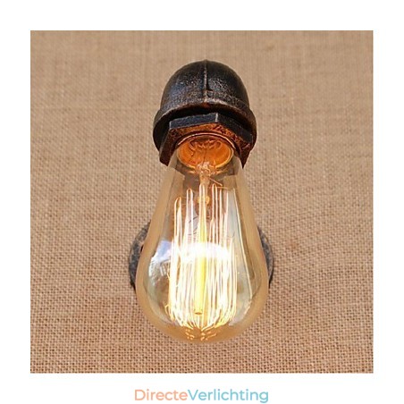 Nostalgia Eenvoudige Waterpijp Decoratieve Kleine Wandlamp Wandlamp Nostalgia Eenvoudige Waterpijp Decoratieve Kleine Wandlamp Wandlamp