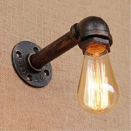 Nostalgia Eenvoudige Waterpijp Decoratieve Kleine Wandlamp Wandlamp