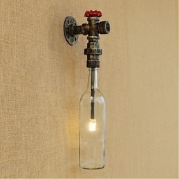 Rustieke Lodge Bronzen Kenmerk voor Sfeervolle Licht Wandlampen Wandlamp
