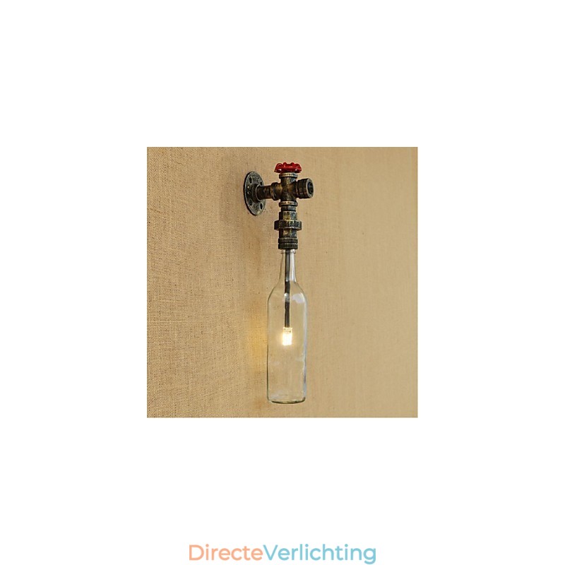 Rustieke Lodge Bronzen Kenmerk voor Sfeervolle Licht Wandlampen Wandlamp