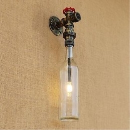 Rustieke Lodge Bronzen Kenmerk voor Sfeervolle Licht Wandlampen Wandlamp