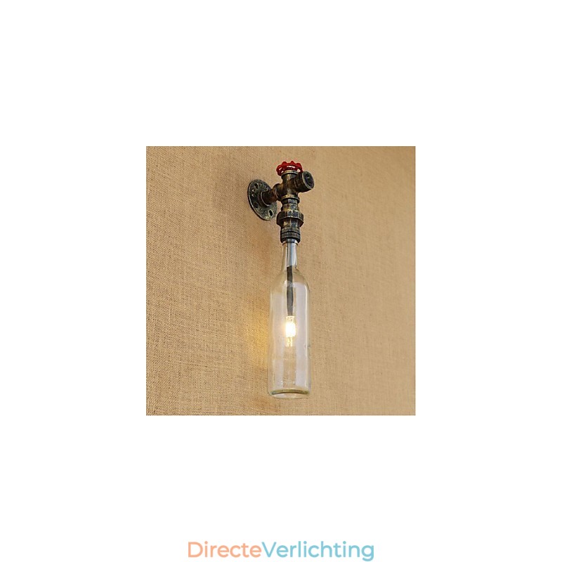 Rustieke Lodge Bronzen Kenmerk voor Sfeervolle Licht Wandlampen Wandlamp