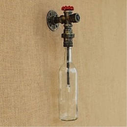 Rustieke Lodge Bronzen Kenmerk voor Sfeervolle Licht Wandlampen Wandlamp