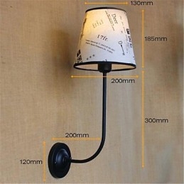Moderne, eigentijdse, moderne, eigentijdse zwarte oxide-afwerking voor de swingarmlamp