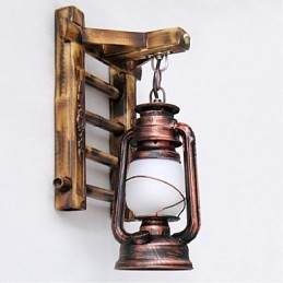 Chinese retro nostalgie creatieve verlichting kerosine lamp lantaarns Wandlampen Wandlamp