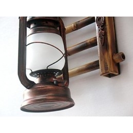 Chinese retro nostalgie creatieve verlichting kerosine lamp lantaarns Wandlampen Wandlamp