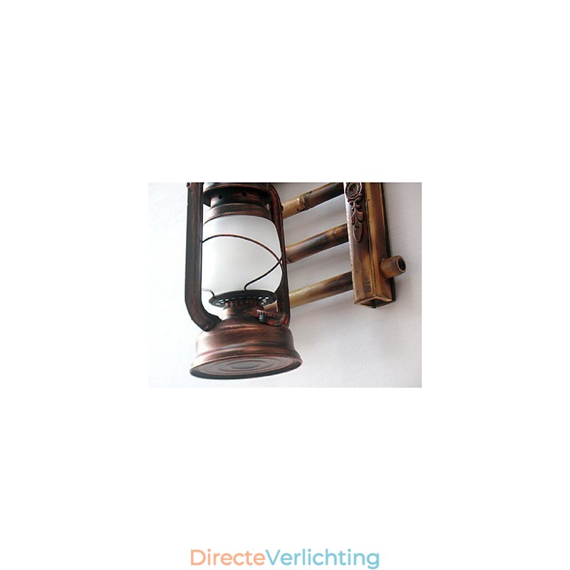 Chinese retro nostalgie creatieve verlichting kerosine lamp lantaarns Wandlampen Wandlamp
