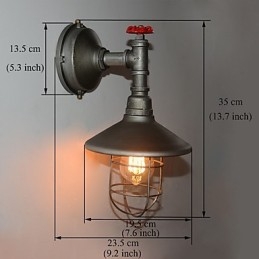 Nieuwe Retro Loft Vintage Industriële Edison Wandlamp Hanglamp Armatuur