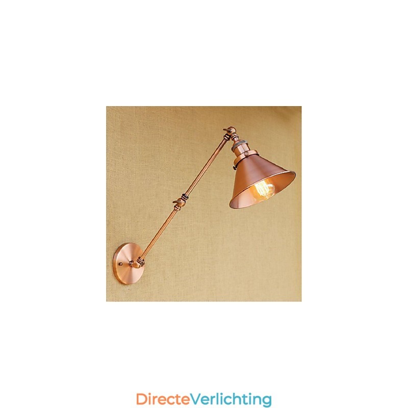 Lange arm Half roest Retro Creatieve Nostalgische Intrekbare Opvouwbare Wandlampen Wandlamp