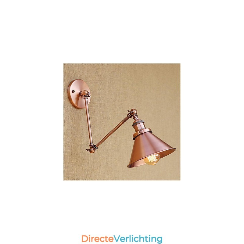 Lange arm Half roest Retro Creatieve Nostalgische Intrekbare Opvouwbare Wandlampen Wandlamp
