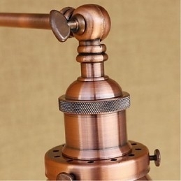 Lange arm Half roest Retro Creatieve Nostalgische Intrekbare Opvouwbare Wandlampen Wandlamp