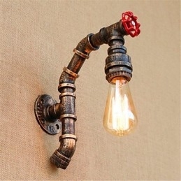 Rustieke Lodge Antieke Messing Kenmerk voor Sfeerverlichting Wandlampen Wandlamp