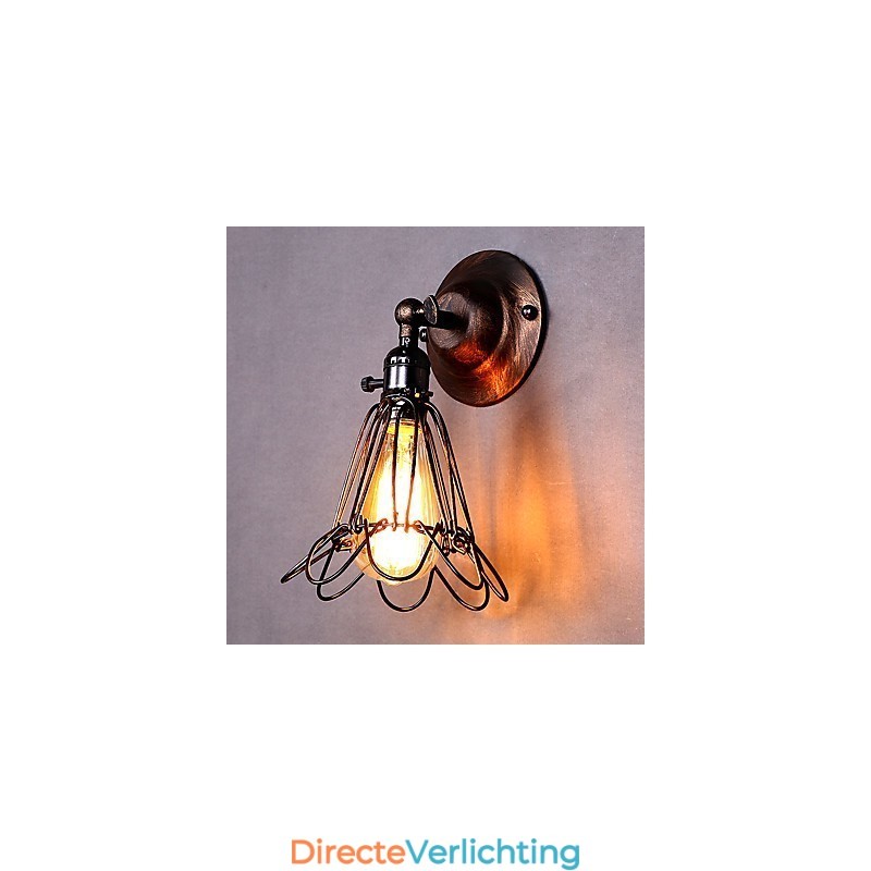 Moderne eigentijdse traditionele klassieke landelijke gegalvaniseerde functie voor sfeerverlichting wandlampen wandlamp