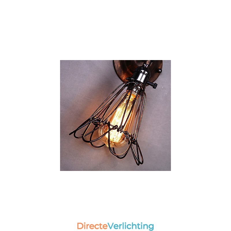 Moderne eigentijdse traditionele klassieke landelijke gegalvaniseerde functie voor sfeerverlichting wandlampen wandlamp