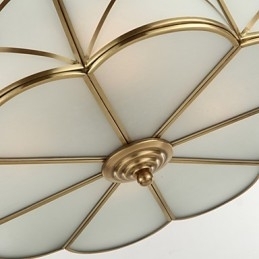 Traditionele klassieke rustieke lodge messing metalen inbouw